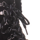 Botas de trilha Kenneth Cole Reaction femininas pretas, tamanho 6M
