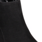Botas femininas de camurça FloriannL com bico amendoado e salto alto, da INC International Concepts, tamanho 1,5, pretas