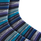 Meias de cano curto listradas de tencel Perry Ellis Portfolio para homens, tamanho regular, azul