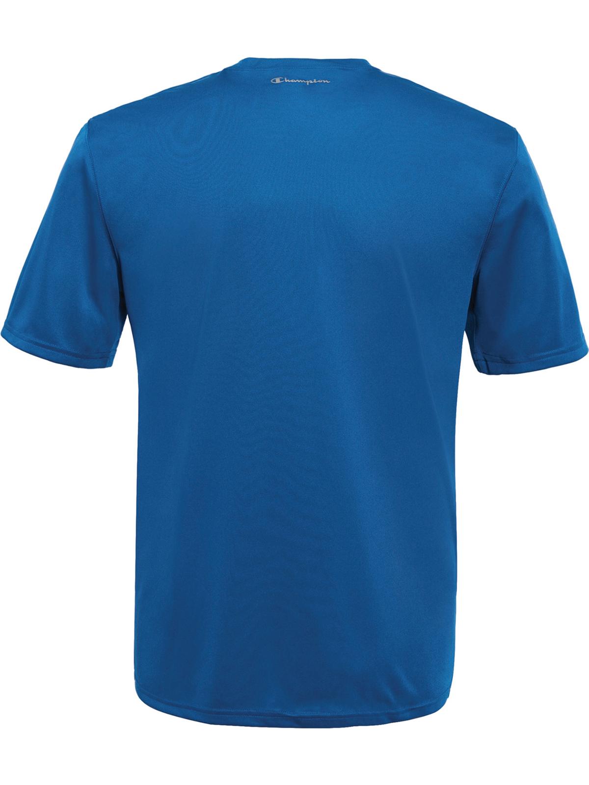 Camiseta Champion Fitness Workout Juniper Masculina Azul Tamanho P