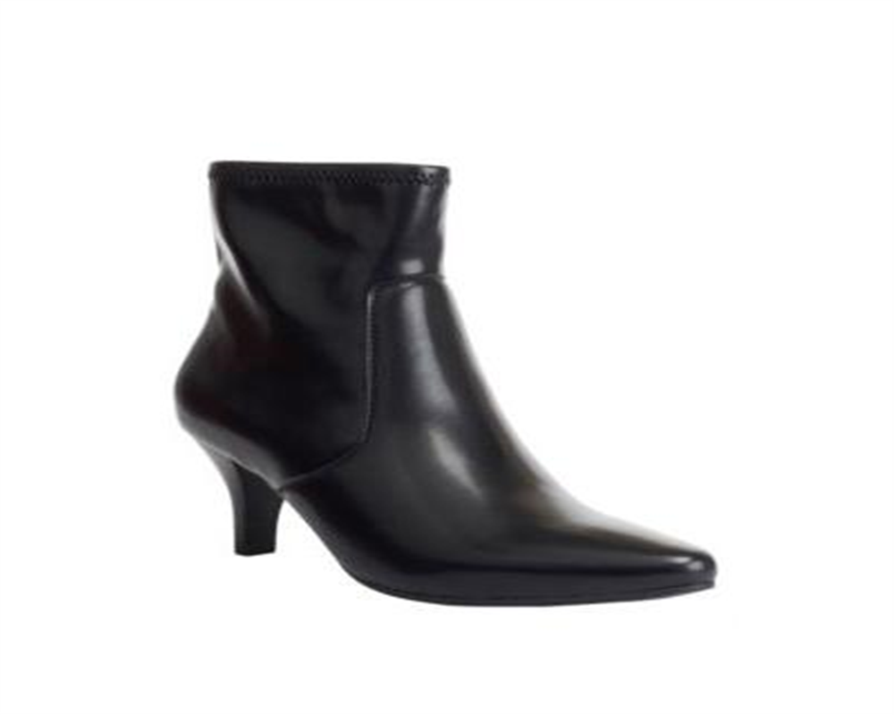 Botas de cano curto Noria femininas Impo, pretas, tamanho 9,5 M