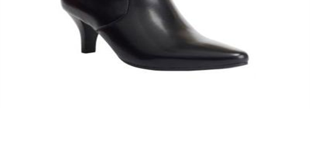 Botas de cano curto Noria femininas Impo, pretas, tamanho 9,5 M