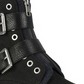 Bota de combate feminina White Mountain San Diego preta, tamanho 6,5 m