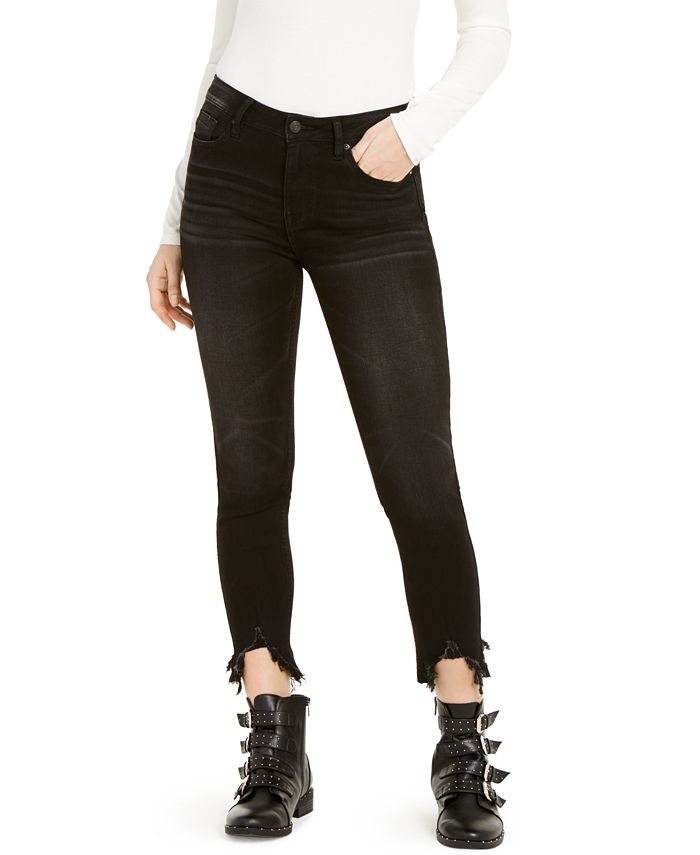 Calça jeans skinny Vigoss Marley feminina, preta, tamanho 27