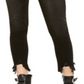 Calça jeans skinny Vigoss Marley feminina, preta, tamanho 27
