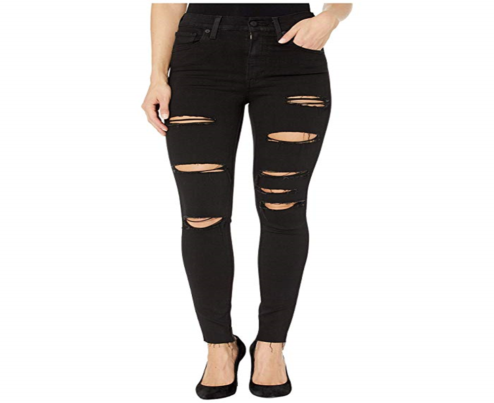 Calça Jeans Levi's Mile High Super Skinny Feminina Azul Tamanho 30X30
