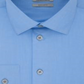 Camisa social masculina Kenneth Cole Regular Fit Solid Azul Tamanho G