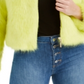Jaqueta Guss Acid Queen Faux Fur Feminina Verde Tamanho Grande