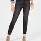 Jeans skinny feminino Style &amp; Co Curvy Tummy Control, preto, tamanho 2, pequeno