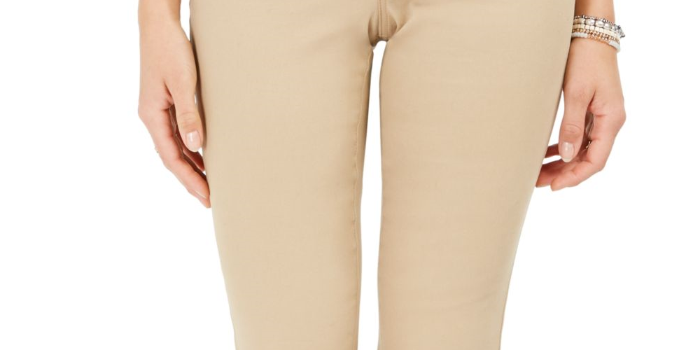 Jeans Bootcut com Controle de Barriga Feminino Style &amp; Co Marrom Tamanho 16X3