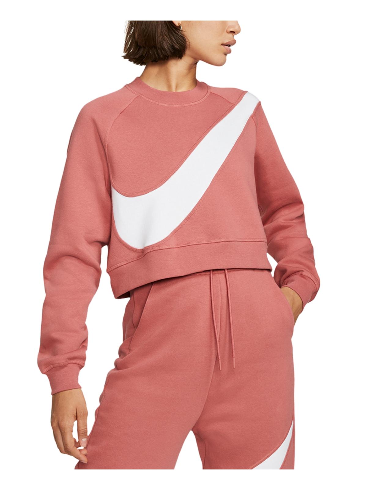 Moletom Nike Fitness Running Feminino Coral Tamanho X-G