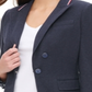 Tommy Hilfiger Blazer Feminino com Acabamento em Fita Cinza Tamanho 10