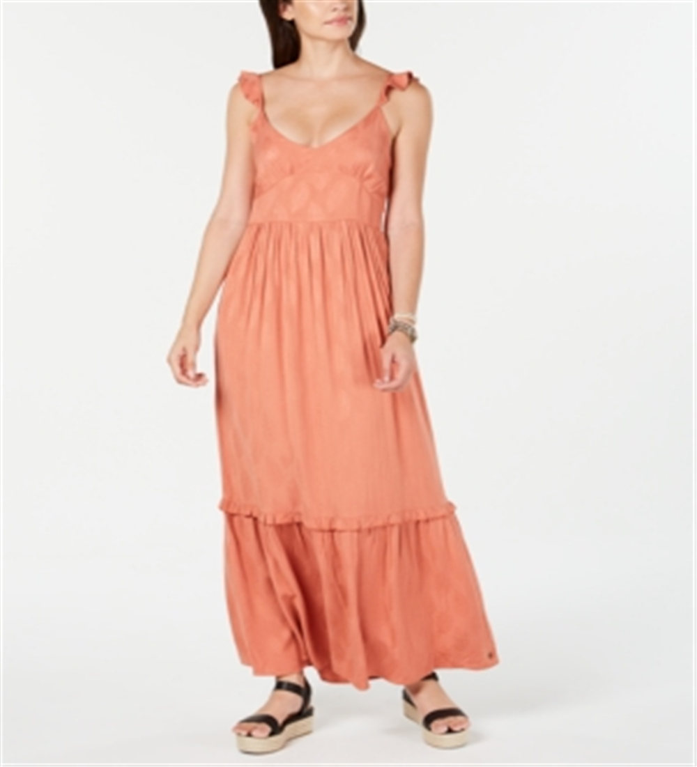 Vestido Roxy Feminino On a Wim Rosa Tamanho Médio