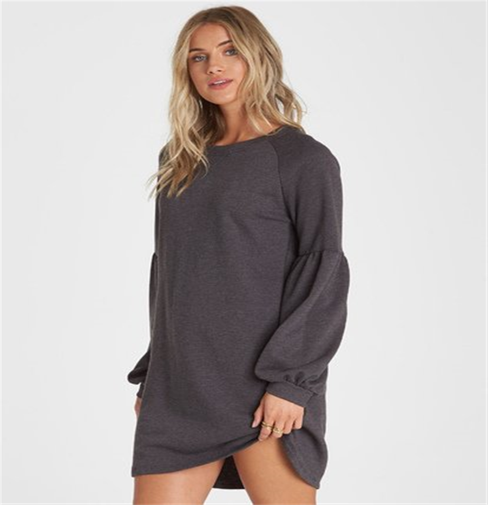 Vestido Billabong Free Way Feminino Cinza Tamanho Grande