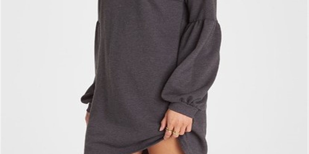 Vestido Billabong Free Way Feminino Cinza Tamanho Grande