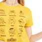 Camiseta Vila Sésamo Mad Engine Junior, tamanho médio, amarela