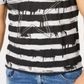 Camiseta gráfica masculina INC International Concepts - combinação cinza, tamanho médio