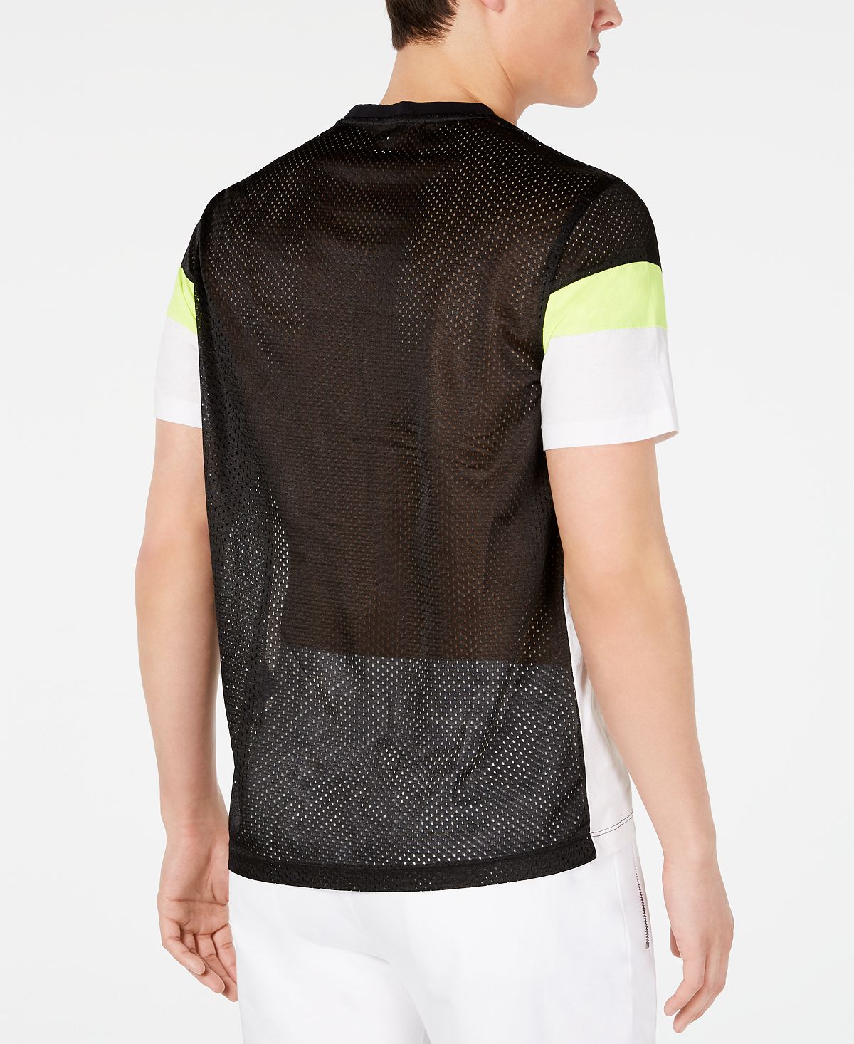 Camiseta masculina de couro sintético Sleep Walker Mesh da INC International Concepts, preta, tamanho XX-G