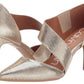 Calvin Klein Gella Couro Feminino Bico Fino Ankle Wrap Scarpin Clássico Amarelo Tamanho 10 M