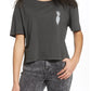 Camiseta Billabong Aloha Graphic Feminina Cinza Tamanho XS