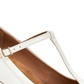 Giani Bernini Varinaa T Strap Scarpin Feminino Branco Tamanho 6 M