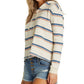 Billabong Short Story Hoodie Feminino Branco Tamanho P
