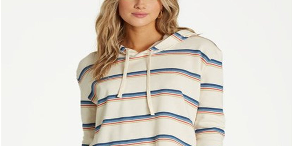 Billabong Short Story Hoodie Feminino Branco Tamanho P