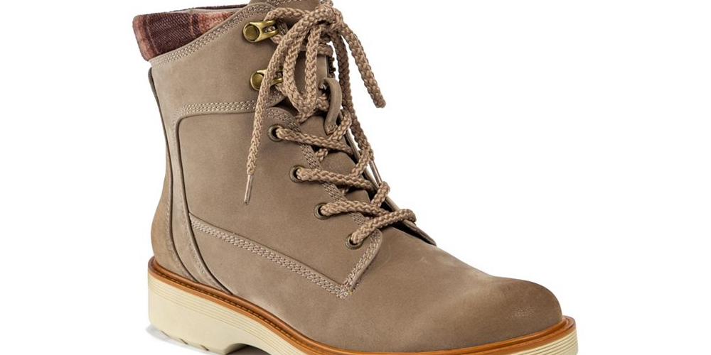 Botas Baretraps Adams com cadarço femininas, marrom, tamanho 10 M