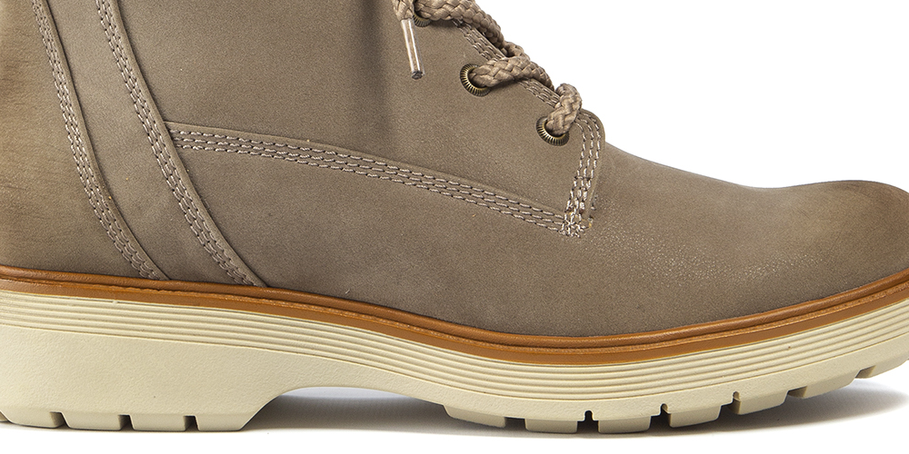 Botas Baretraps Adams com cadarço femininas, marrom, tamanho 10 M