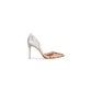 INC International Concepts Feminino Koree Bico Fino D-orsay Prata Tamanho 7,5 M
