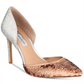 INC International Concepts Feminino Koree Bico Fino D-orsay Prata Tamanho 7,5 M