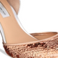 INC International Concepts Feminino Koree Bico Fino D-orsay Prata Tamanho 7,5 M