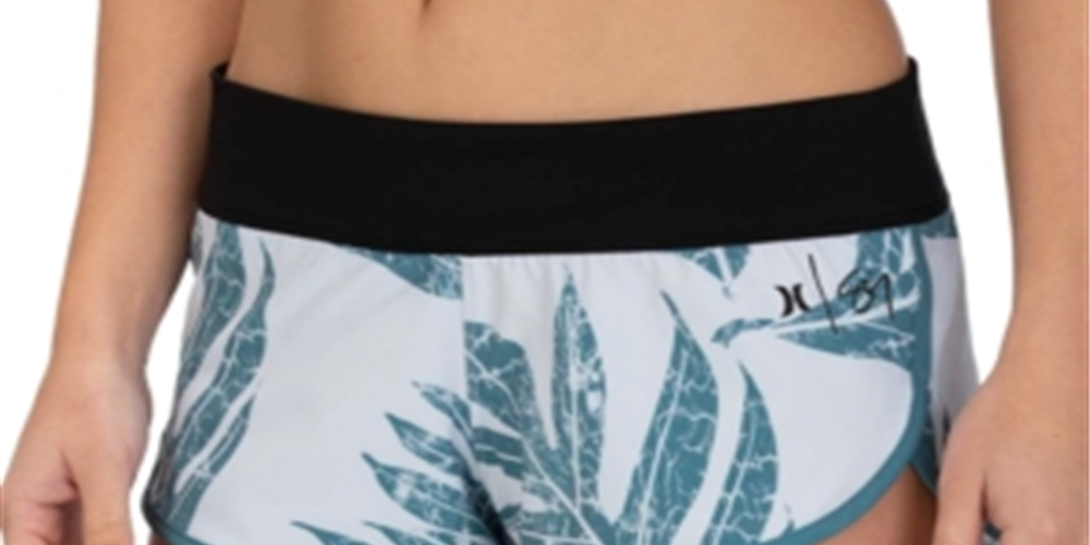 Shorts Hurley Junior's Phantom Sig Zane Papette Beachrider Azul Tamanho X-S