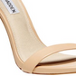 Steve Madden Stecy Leather Sapatos Femininos Abertos Casuais com Tira no Tornozelo Marrom Tamanho 9,5 M