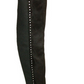 Seven Dials Nicki Fabric Bota Feminina Bico Fino Acima do Joelho Tamanho 6.0 Preta