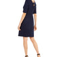 Vestido Aroma Sheath Feminino Trina Turk Azul Tamanho 0