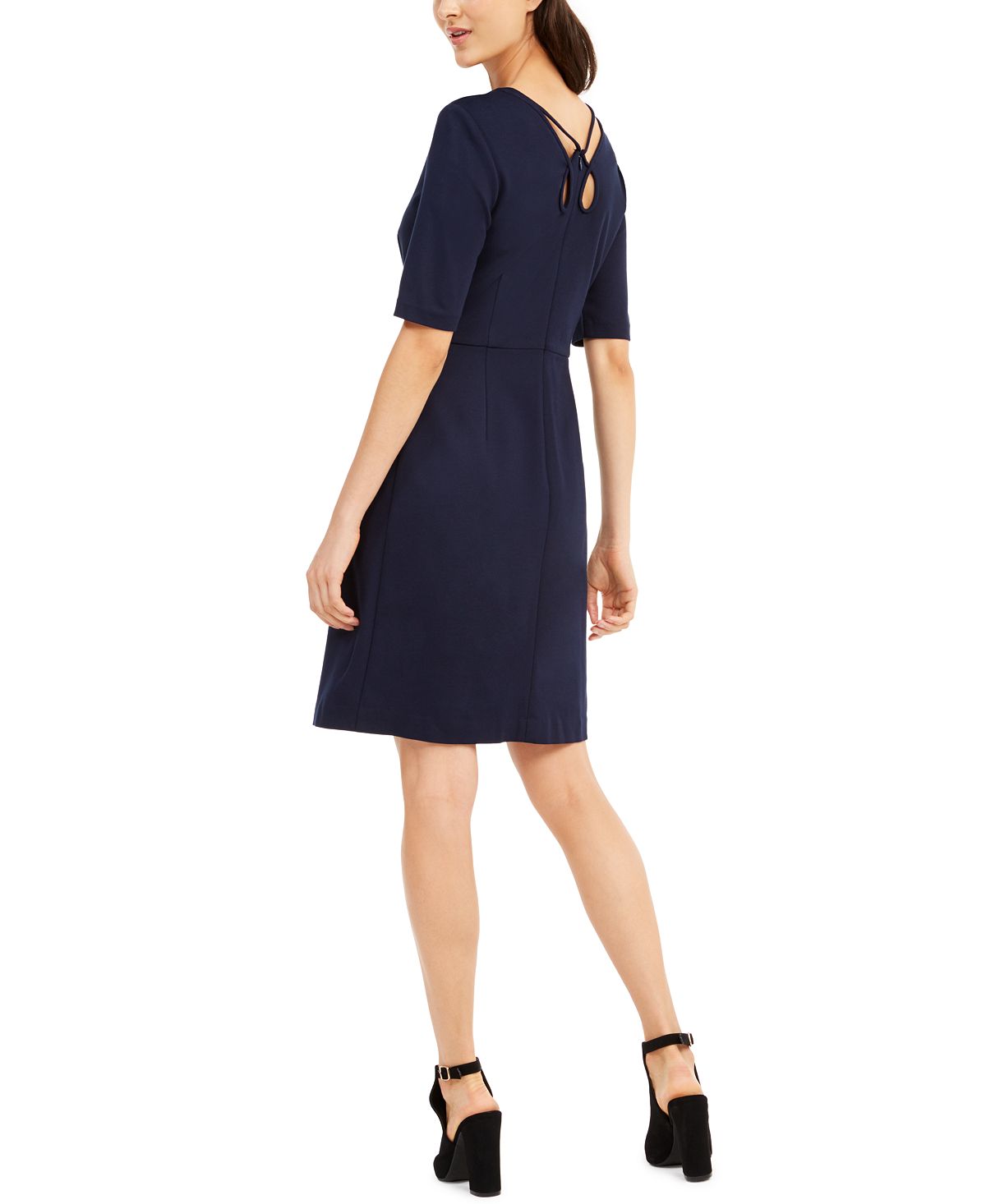 Vestido Aroma Sheath Feminino Trina Turk Azul Tamanho 0