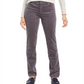 Calça de veludo cotelê Lexington Tummy Control feminina Charter Club, cinza, tamanho 16x4,5