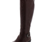 Botas Alfani Kallumm Wide Calf Fashion Femininas Marrom Tamanho 7,5 M