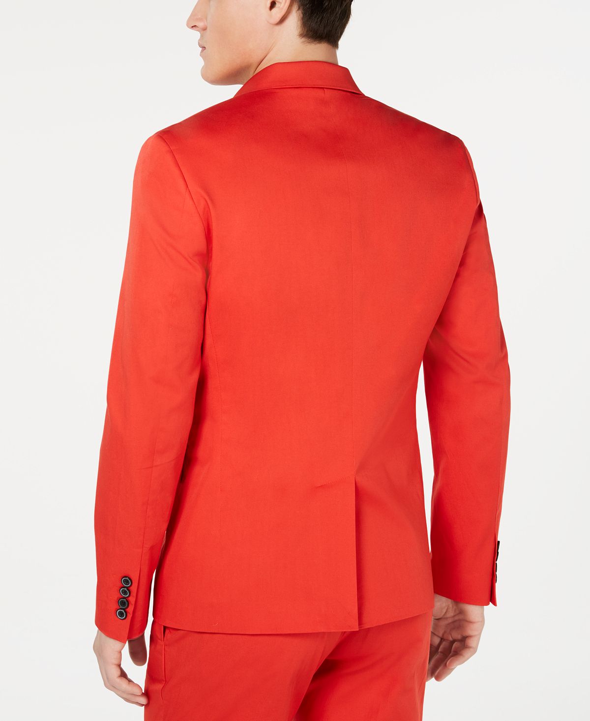 Blazer Slim Fit Masculino INC International Concepts Vermelho Tamanho Grande
