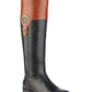 Tommy Hilfiger Ilia2 Botas de cano alto com bico amendoado femininas, marrom, tamanho 11 M