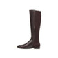Nine West Owenford Couro Fechado Cano Alto Marrom Tamanho 6 M