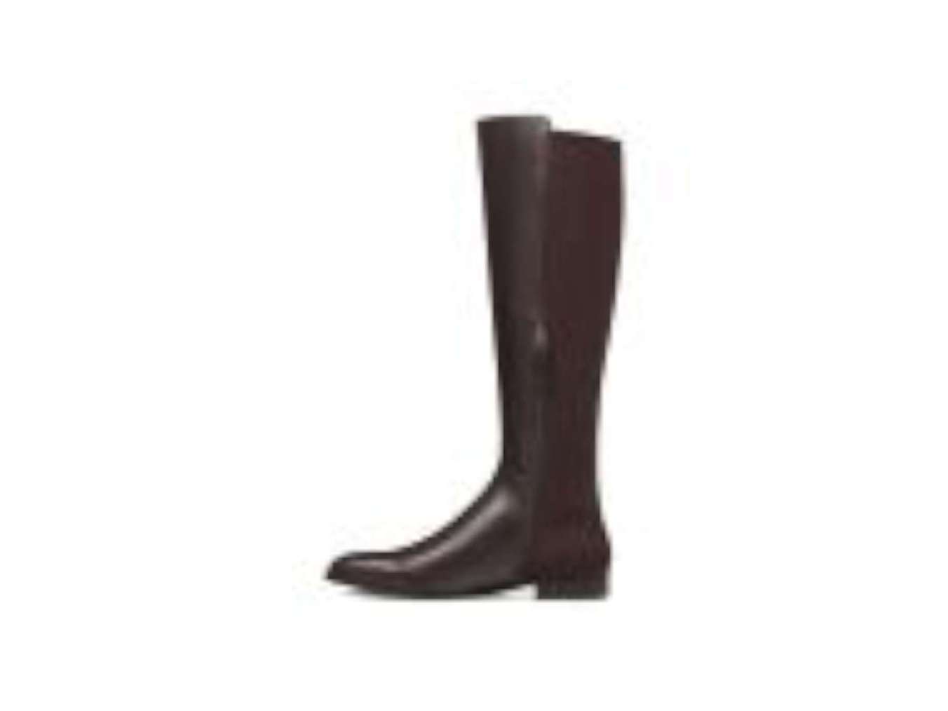 Nine West Owenford Couro Fechado Cano Alto Marrom Tamanho 6 M
