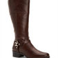 Sapatos de salto alto femininos Charter Club Helenn Almond Toe, marrom, tamanho 6.0