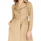 INC International Concepts Casaco longo leve de primavera feminino marrom - tamanho 0X