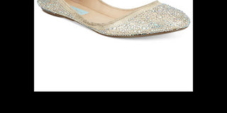 Betsey Johnson SB Joy Ballet Flat Feminina Marrom Tamanho 6 M