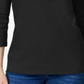 Karen Scott Blusa Feminina Gola Redonda Preta Tamanho X-S