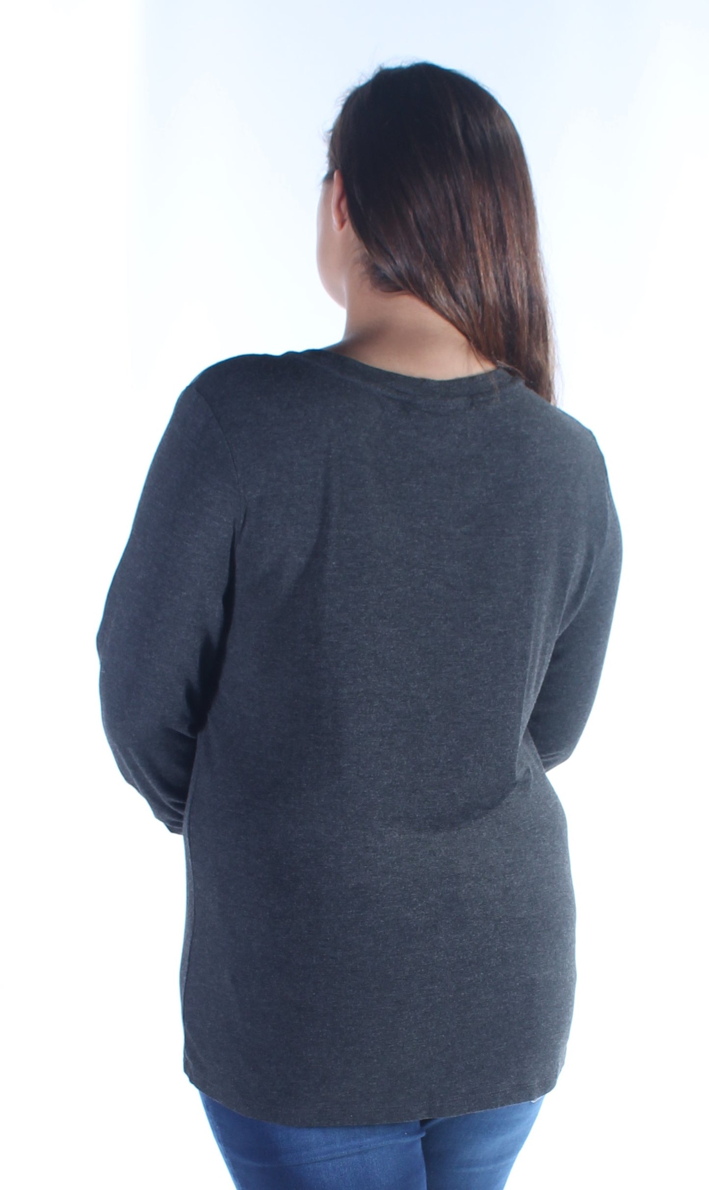 Top Alfani Feminino Cinza Tamanho P