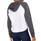 Moletom com capuz manga raglan Modern Lux Junior's Friends, branco, tamanho médio