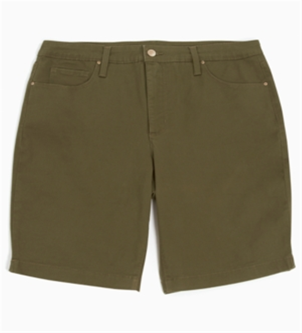 Shorts jeans feminino Charter Club verde tamanho 16